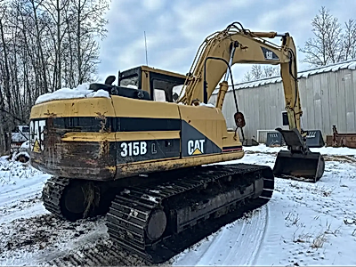 1998 Caterpillar 315B Hydraulic Excavator with Thumb and Two Buckets 