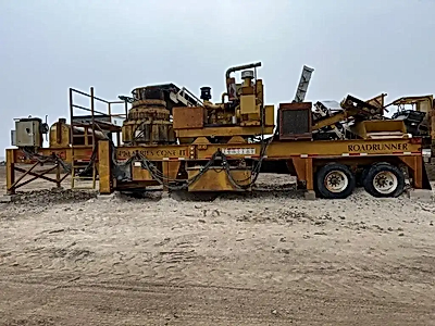 2005 CEC 400 Series Cone-it Roadrunner Diesel Wheeled Cone Crusher #8236 JA