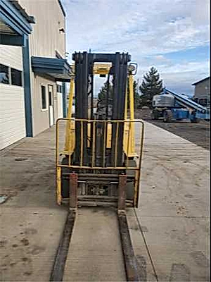 4,800 lb Forklift 16ft mast Hyster H50XM Forklift