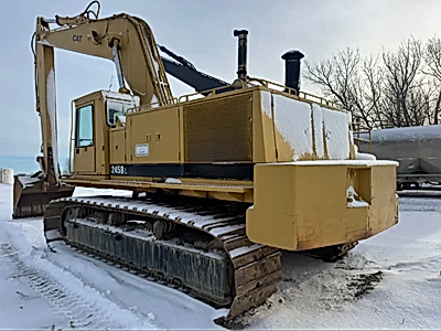 1985 CAT 245 Long Reach Excavator