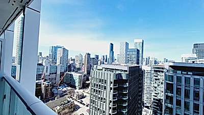 Stunning High-Floor 1 Bed, 1 Bath Condo for Lease
