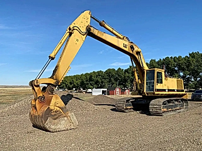 1978 CATERPILLAR 245 Excavator with Dig and Cleanup Bucket #6502 BP