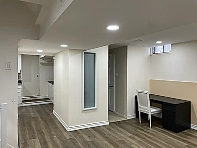 Two large bedrooms basement with separate entrance for rent
