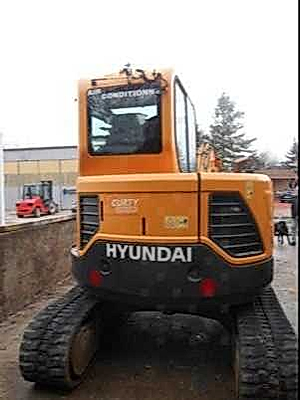 Hyundai Robex 60CR 9A Mini Excavator 12k lbs