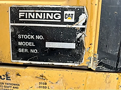 1998 Caterpillar 315B Hydraulic Excavator with Thumb and Two Buckets 