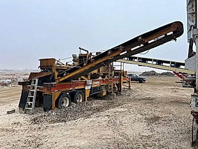 2005 CEC 400 Series Cone-it Roadrunner Diesel Wheeled Cone Crusher #8236 JA