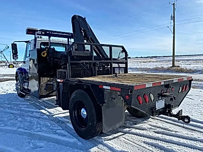 2005 International 4300 Knuckle Boom Truck