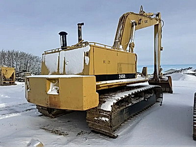 1985 CAT 245 Long Reach Excavator