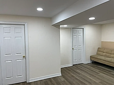 Two large bedrooms basement with separate entrance for rent