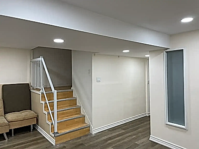 Two large bedrooms basement with separate entrance for rent