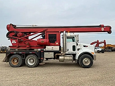 2008 Peterbilt PB340 Heavy Truck & Watson 1100TM Foundation Pile Drill